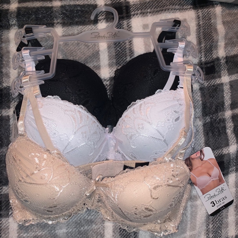 ✨Bundle of 3 push-up bras